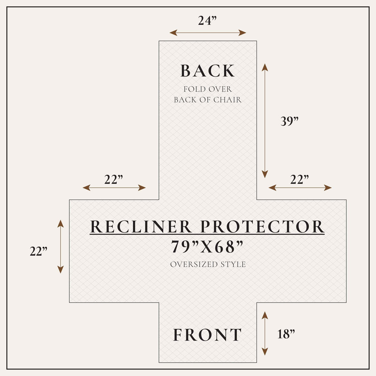 Reversible Floral Patchwork Furniture Protector - Maribel Collection