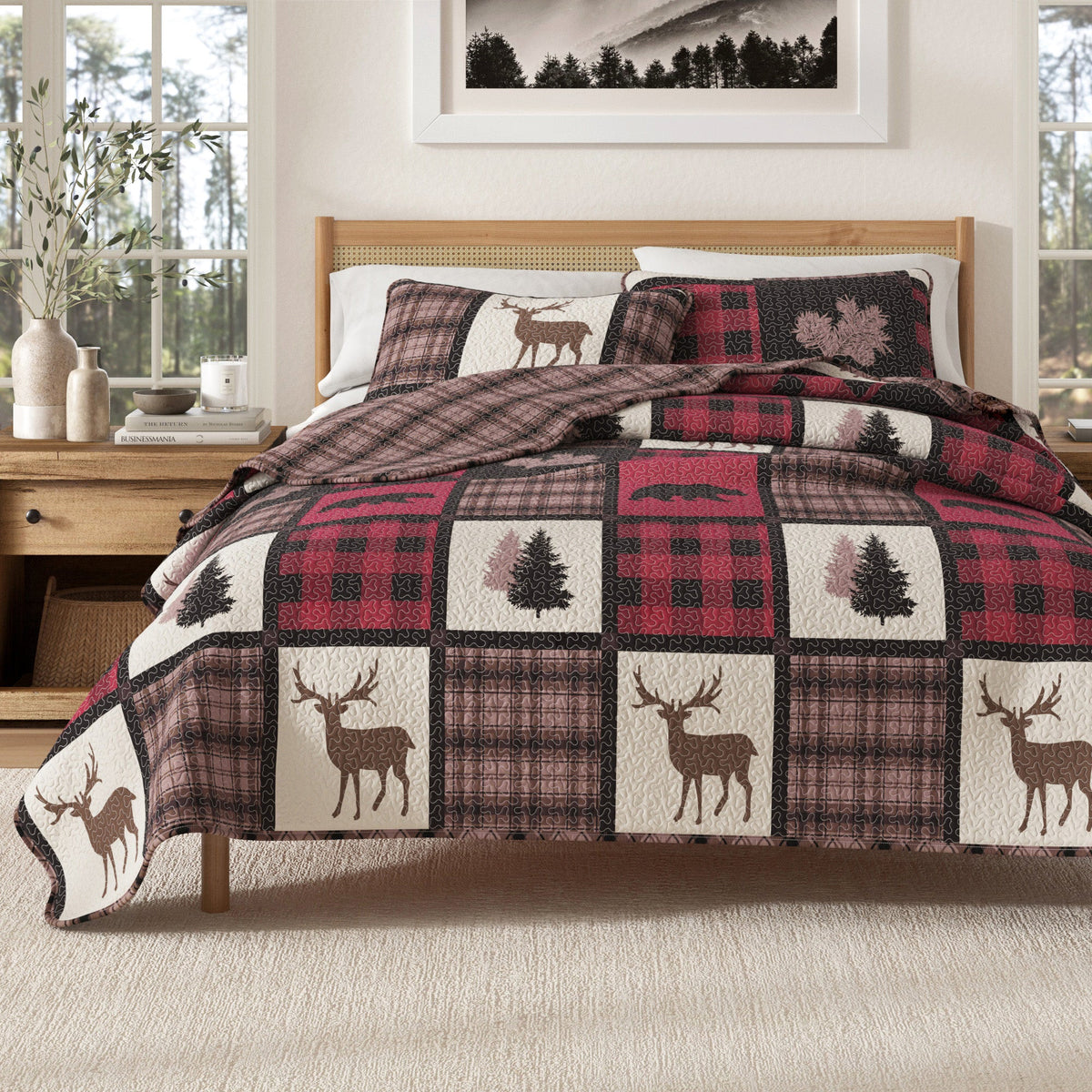 Lodge Quilt - Stonehurst Collection (Quilts) - view 13