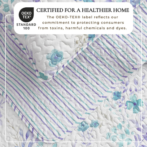 April Morning Floral Quilt Set (Quilts) - view 2