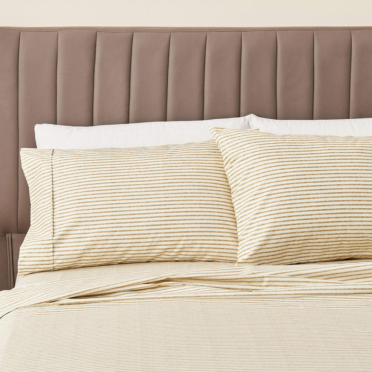 Striped Sheet Set - Evette Collection (Bed Sheets) - view 8