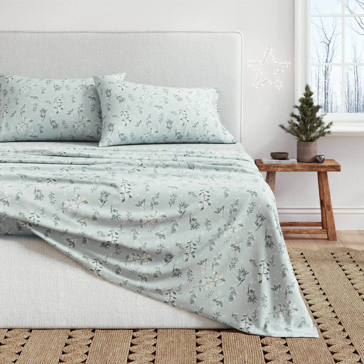 Turkish Cotton Flannel Sheet - Belle Collection