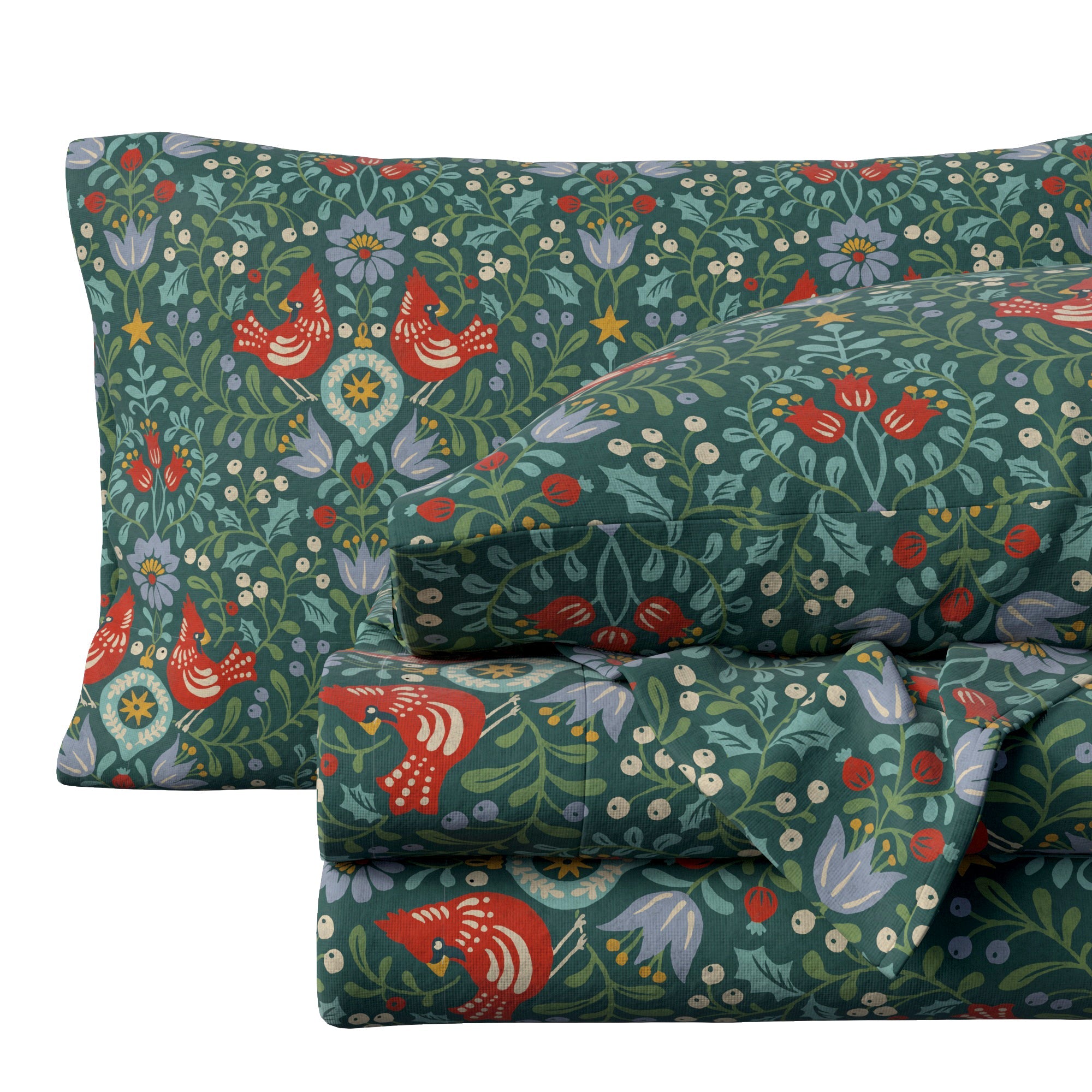 Turkish Cotton Flannel Sheet Set - Elevated Holiday Collection