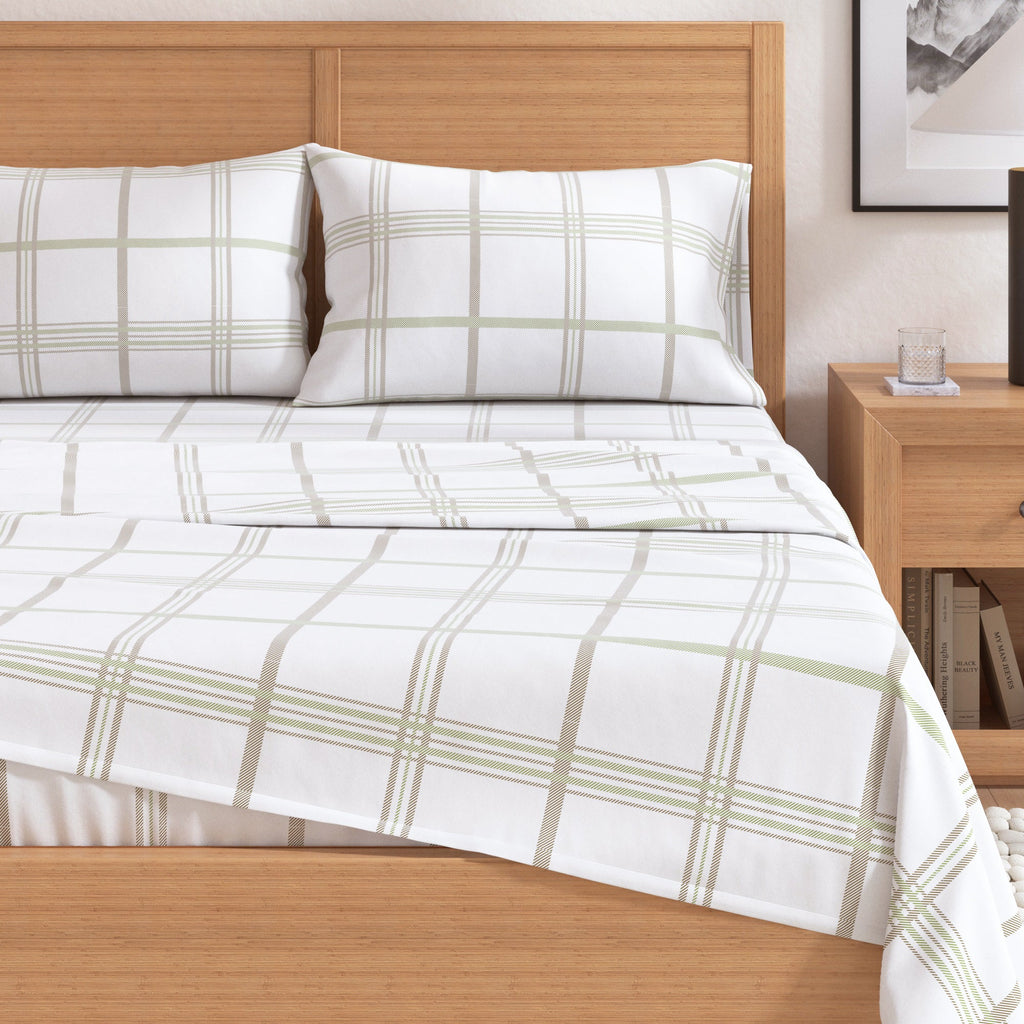 Turkish Cotton Flannel Sheet - Belle Collection